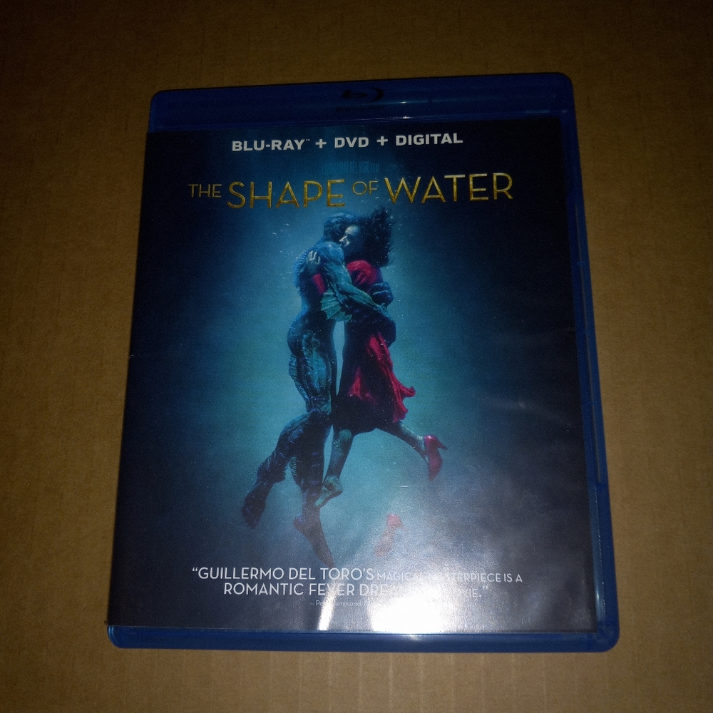 The Shape of Water Movie Bluray not tested